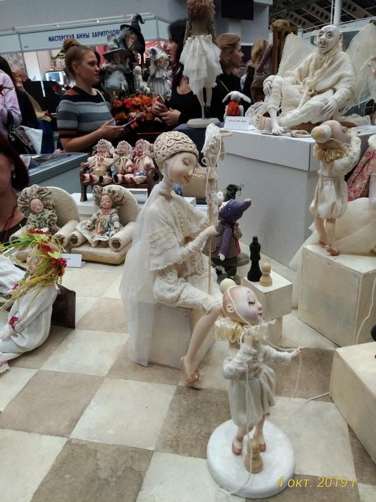 XV Международный Салон Авторских кукол на Тишинке моими глазами. Часть III, завершающая