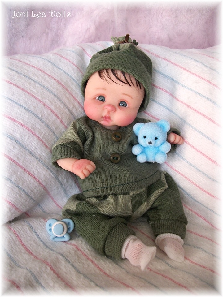 Авторские куколки из полимерной глины от Joni Lee - часть 6 | Бэйбики Авторские куколки из полимерной глины от Joni Lee - часть 6 (фото 4)