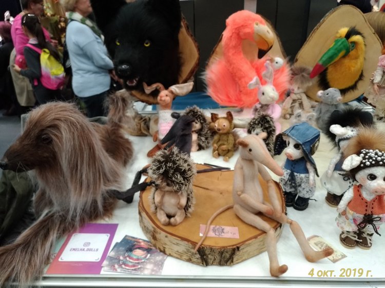 XV Международный Салон Авторских кукол на Тишинке моими глазами. Часть II