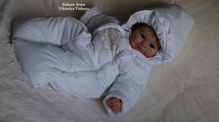 Моя Мэдди... Куколка реборн Виктории Вишни