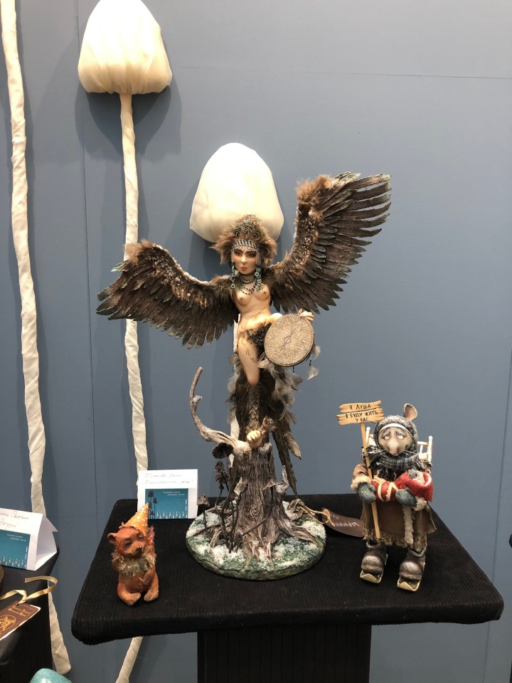 "Искусство куклы" 2019 - приглашаю прогуляться по выставке... ч.2