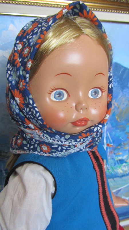 Чудушко! Еще одна кукла из наследия фабрики 8 Марта