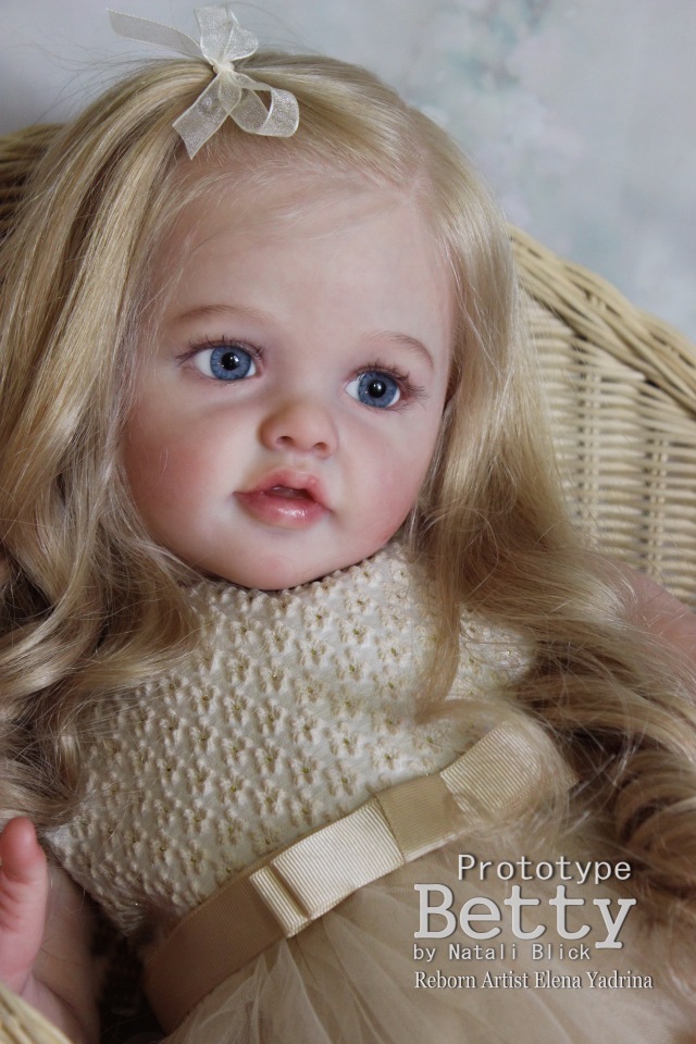 Прототип Betty от Natali Blick. Моя версия. Куклы реборн Елены Ядриной