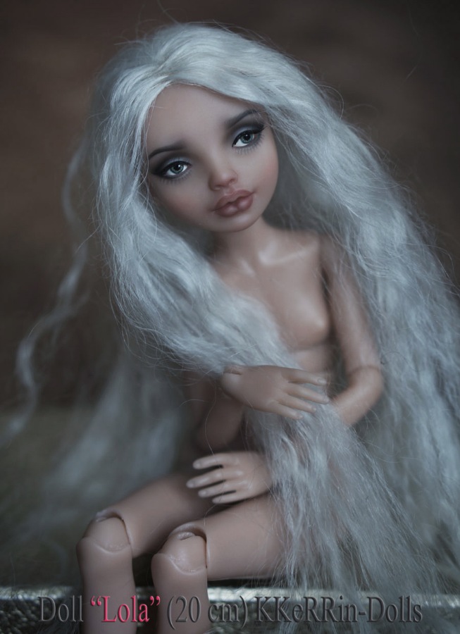 Шарнирная авторская кукла "Лола" (20см), от KKeRRin-Dolls (фото 9)