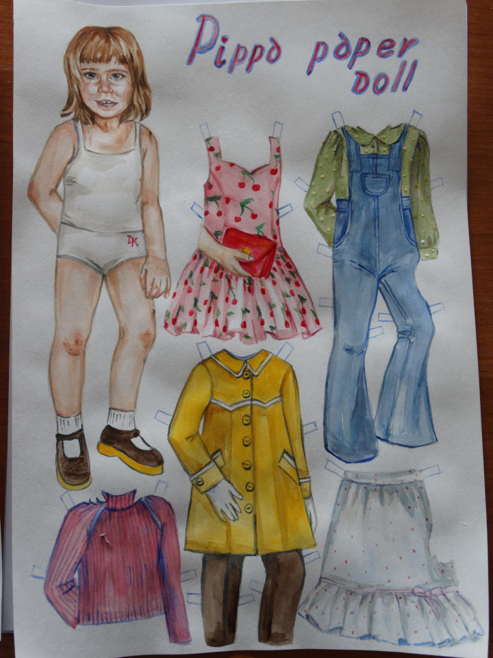 Очень маленькая кукло-встреча. Или ода бумажным куклам