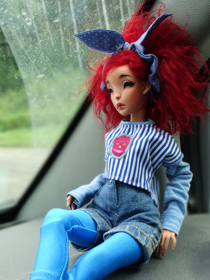 Каменный остров. Поездка с БЖД куколкой от Лиликэт