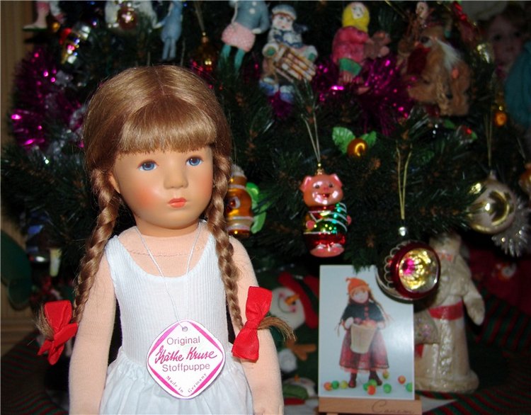 Катрин. Katrin, Stoffpuppe Doll, Kathe Kruse