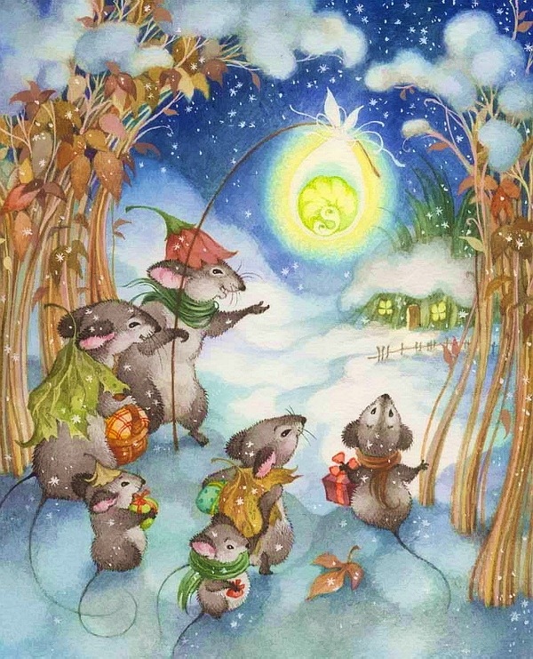 Крошечные истории художника - иллюстратора Ольги Ионайтис