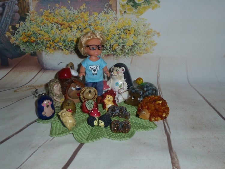 Моя коллекция милых Ёжиков