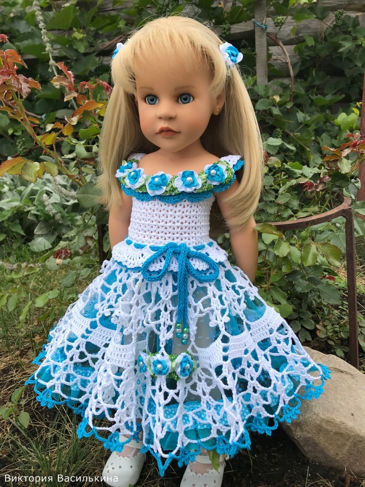 Наряд для кукол Gotz, Готц №26 Жизель Steiff, 2003 г (фото 8)