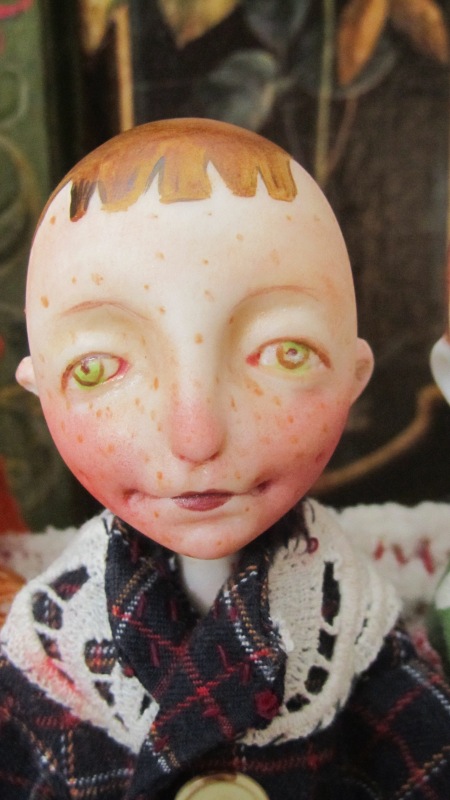 Коротенькая история жизни Печалек, авторских фарфоровых куколок (фото 4)