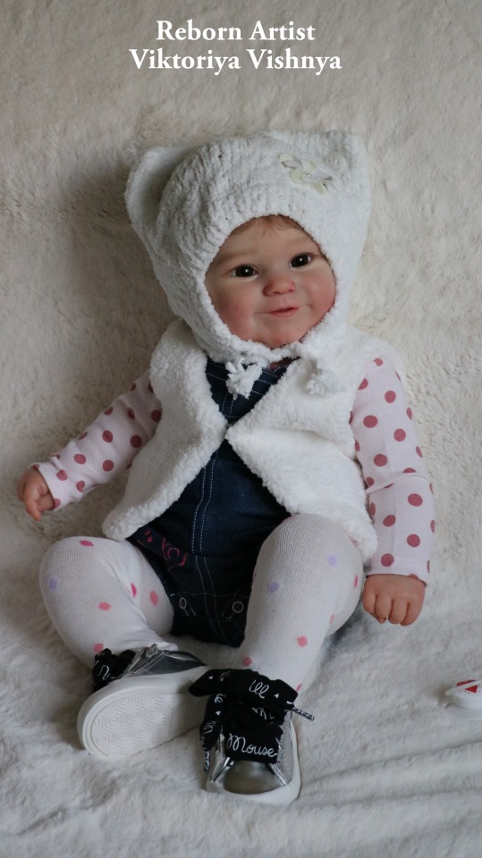 Моя Мэдди... Куколка реборн Виктории Вишни
