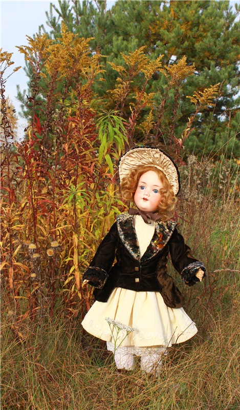 Кейт - Девочка Осень — Антикварные куклы Armand Marseille (AM): молд 390