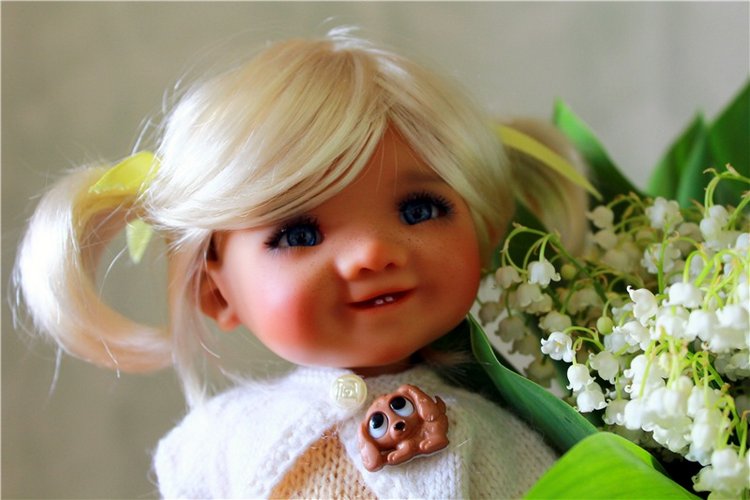 Ландыши в Январе — Куклы Meadow dolls (Медовушки): BJD (БЖД) (фото 8)