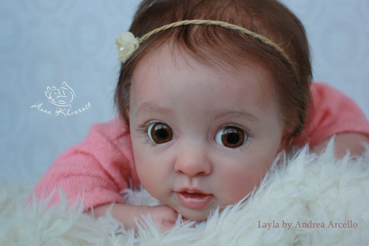 Кукла реборн из молда Layla (Лэйла)