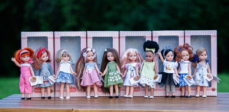 В гостях у STEPHA dolls! Biggers, Миниамигес, Вестида де Азул