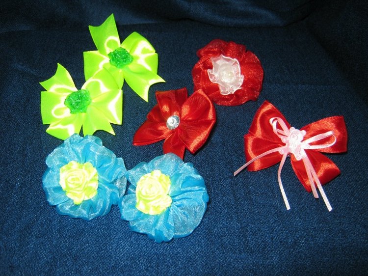 Спасибо Яндекс диску. Заколки, бантики