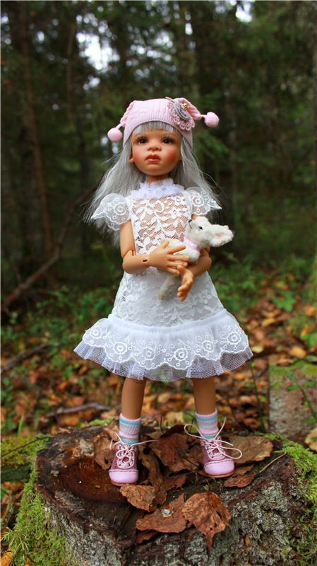 Имани. Прогулка в осенний лес. Mini Imani от Kaye Wiggs