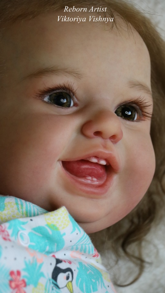 Малышка Хулиганка... куколка реборн Виктории Вишни