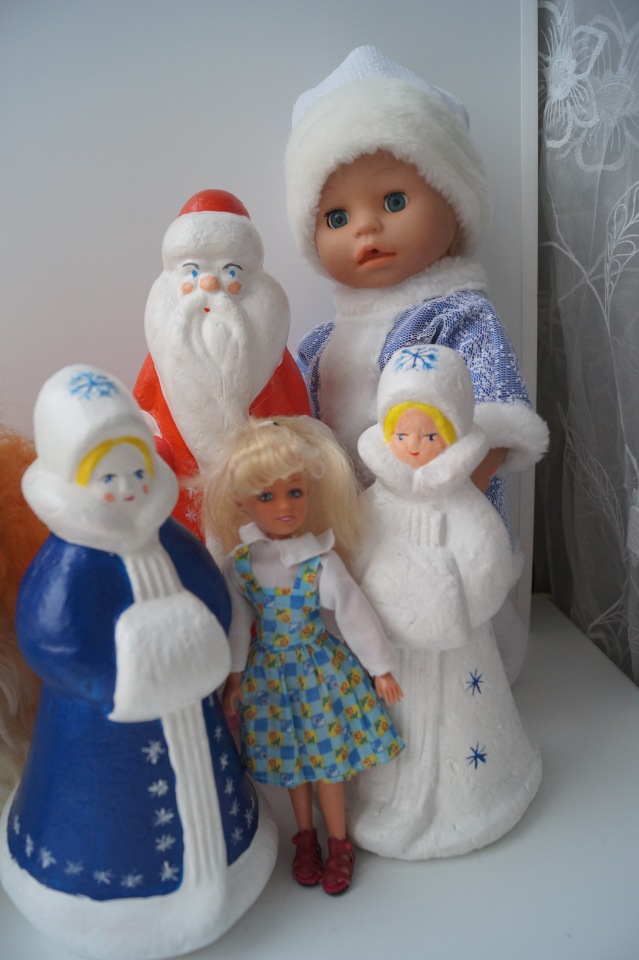Предновогодняя выписка кукол! С дедом Морозом и Снегурочками