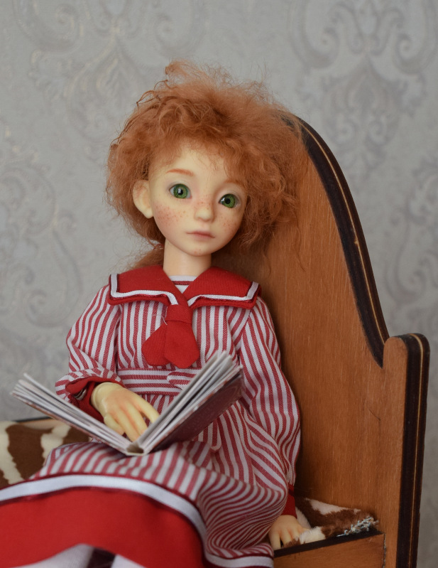 Первые фото с книжкой — Фотоистории с куклами BJD (БЖД): сериалы (фото 7)