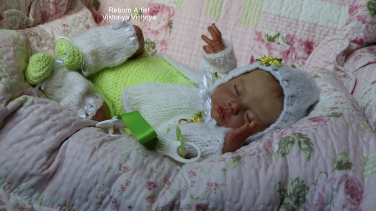 Далила... малышка реборн Виктории Вишни | Бэйбики Далила... малышка реборн Виктории Вишни