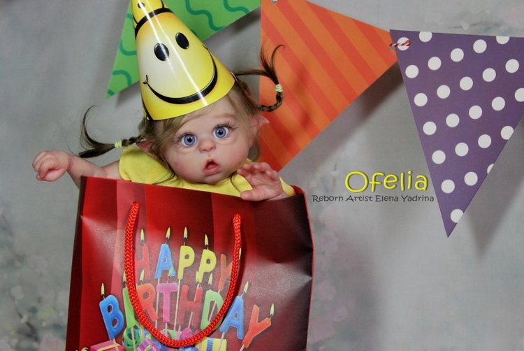 И снова Офелечка. Куклы реборн Елены Ядриной (фото 9)