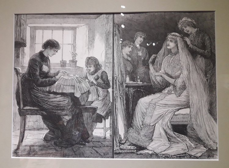 Выставка "Узоры свадьбы кружевной". Зал 1