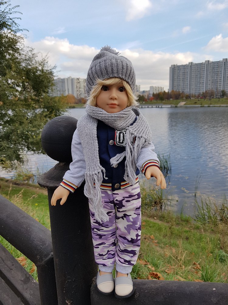 Якоб и я в парке 850-летия Москвы (фото 3)