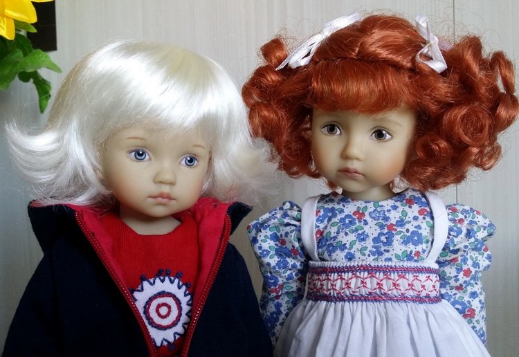 Ура! Сестрёнка приехала! Куколки от Dianna Effner Boneka