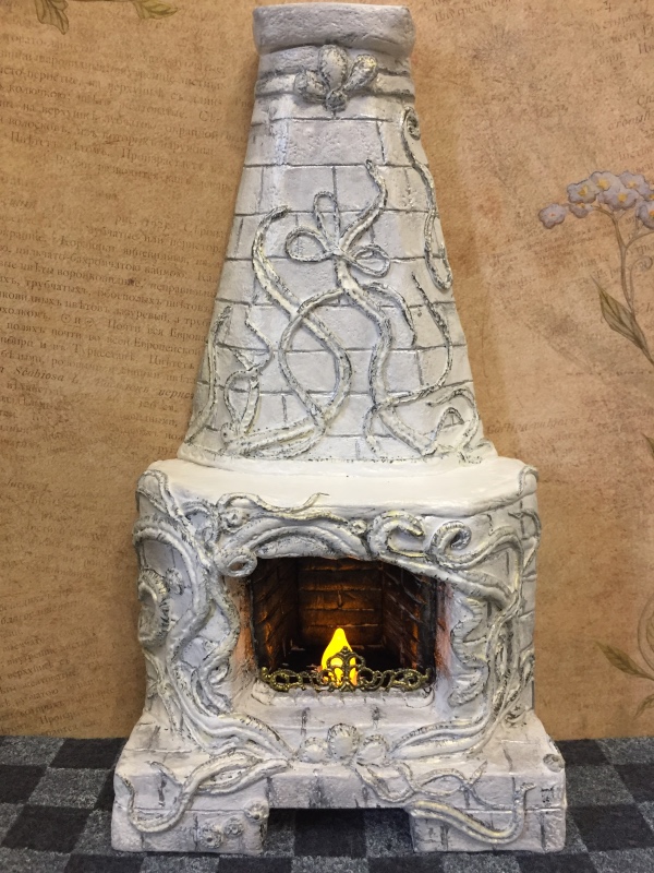 Вот такой вот был камин — Мебель для кукол и домиков: фото (фото 9)