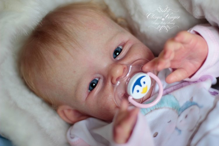 Прототип Shaya от скульптора Bonnie Sieben. Кукла реборн Олеси Венгер