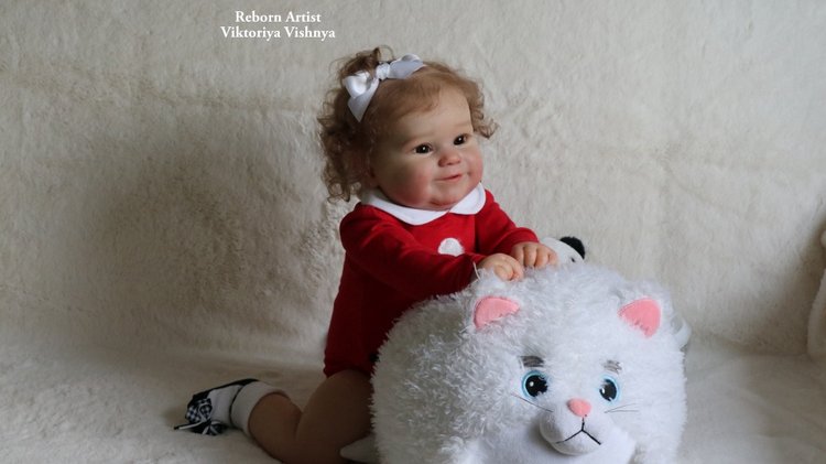 Моя Мэдди... Куколка реборн Виктории Вишни