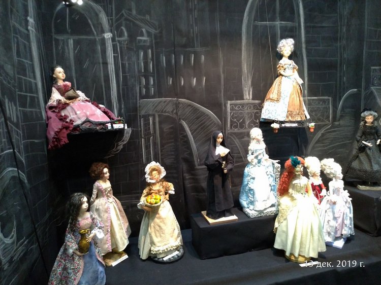 X Международная выставка "Искусство куклы" в Гостином дворе. Часть 2