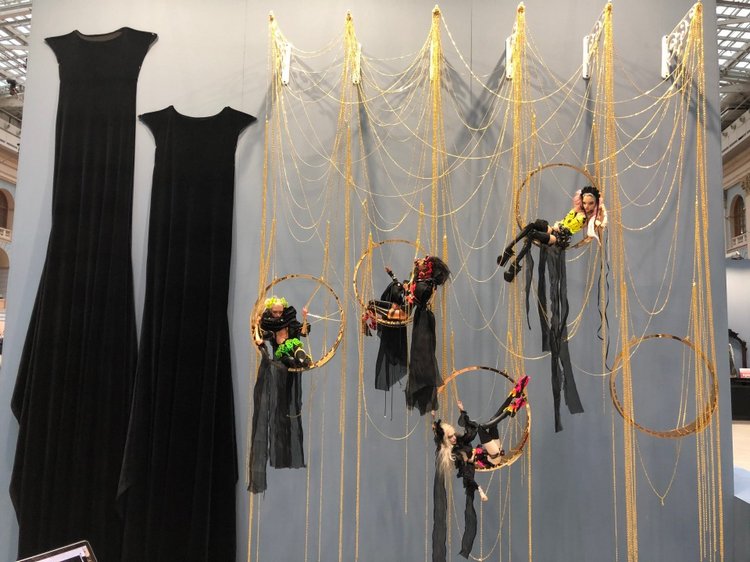 "Искусство куклы" 2019 - приглашаю прогуляться по выставке... ч.1