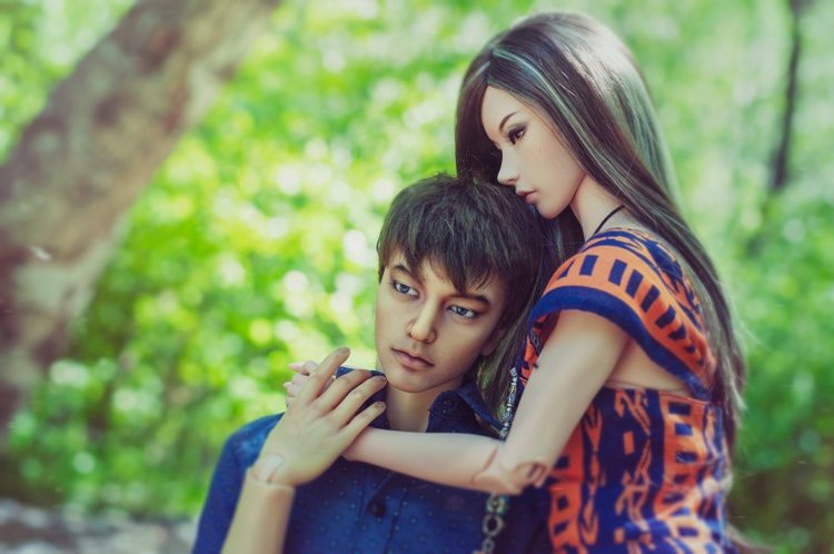 Аюна и Баир. Брат и сестра