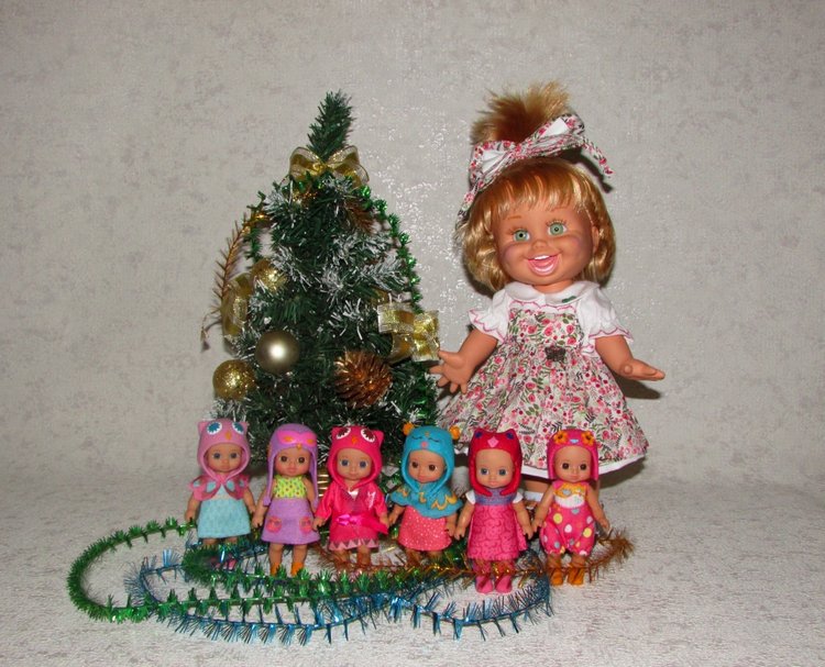 С Новым 2020 Годом! Мой седьмой Новый Год на Бейбиках и моя коллекция любимых кукол и игрушек