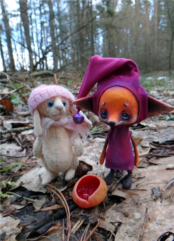 23 февраля - расцвели синие подснежники