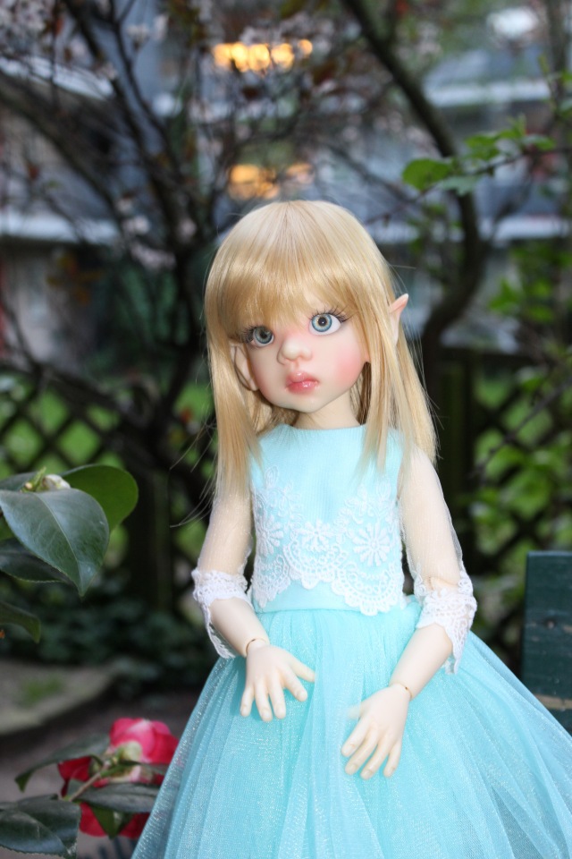 Талисса в весеннем саду — Куклы Kaye Wiggs (Кайе Виггс): авторские BJD (БЖД)