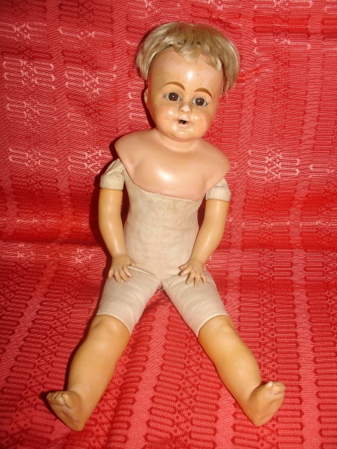 Моя коллекция. Антикварные младенцы. Малыш в длинном платье (фото 8)