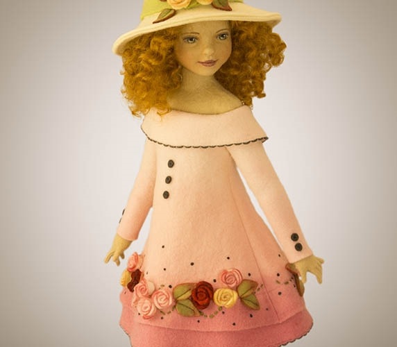 Невероятные куклы из фетра... Бренд "Maggie Made Dolls..." ☝️