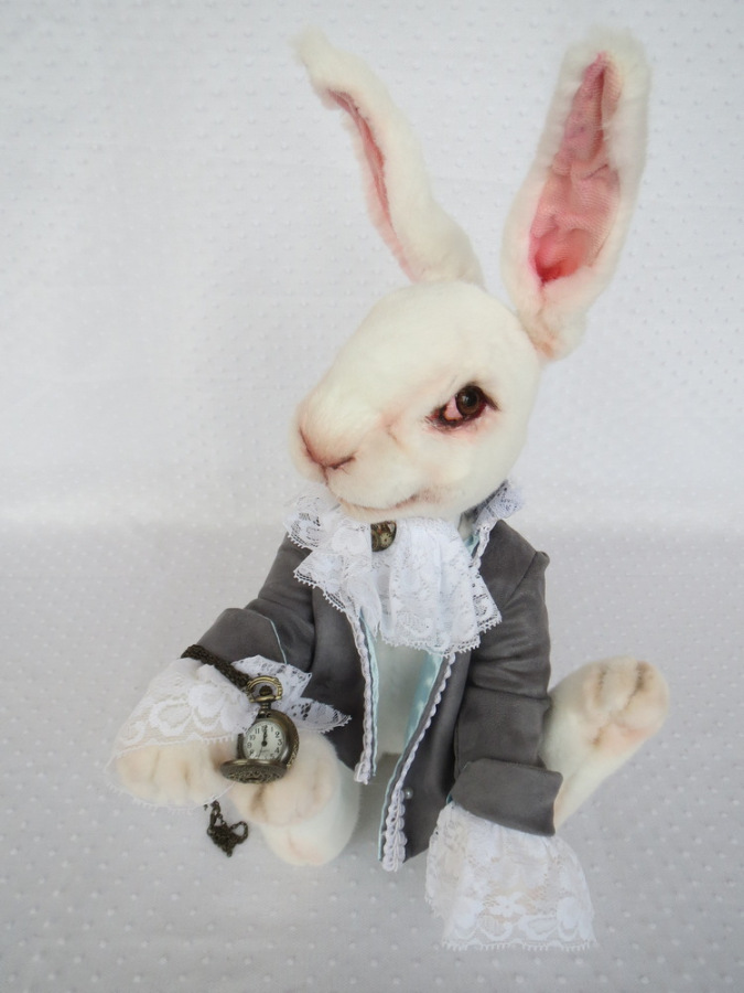 Белый Кролик — Домашние фото авторских игрушек: Тедди (фото 5)