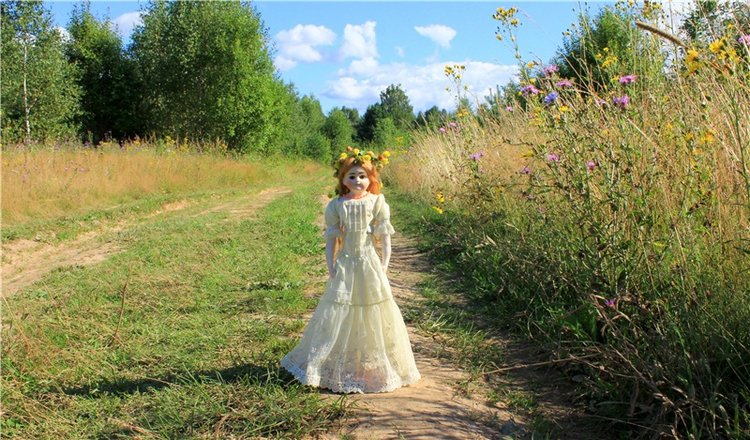 Эдельвейс на пленэре — Антикварные куклы ABG (Alt