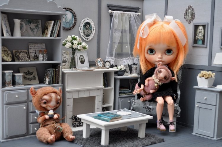 Невероятные зверики Ани Дьяконовой Bake Neko (фото 3)