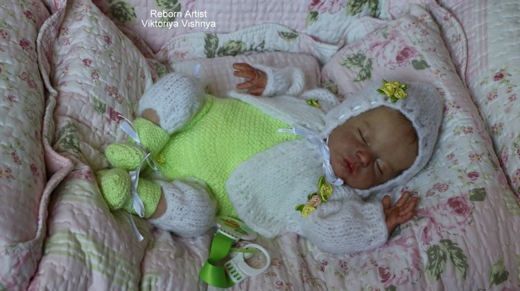 Далила... малышка реборн Виктории Вишни | Бэйбики Далила... малышка реборн Виктории Вишни
