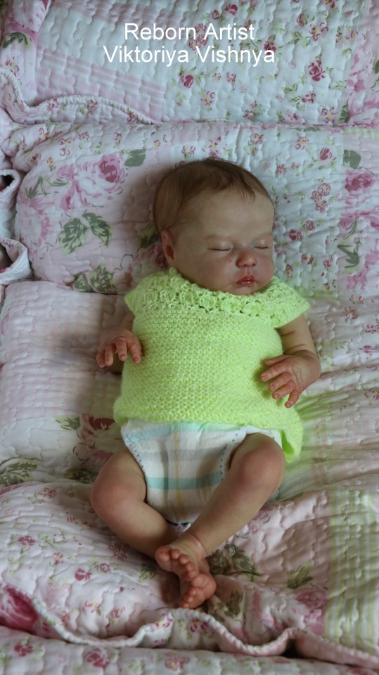 Далила... малышка реборн Виктории Вишни | Бэйбики Далила... малышка реборн Виктории Вишни