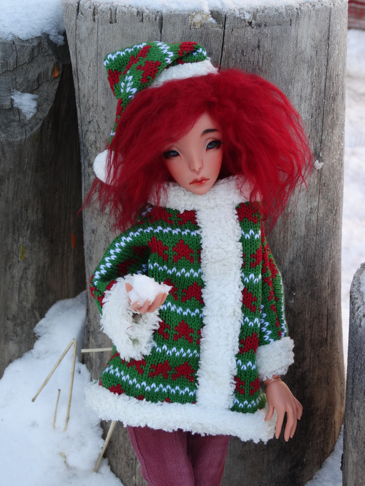 Зимне-новогодние фото Коти