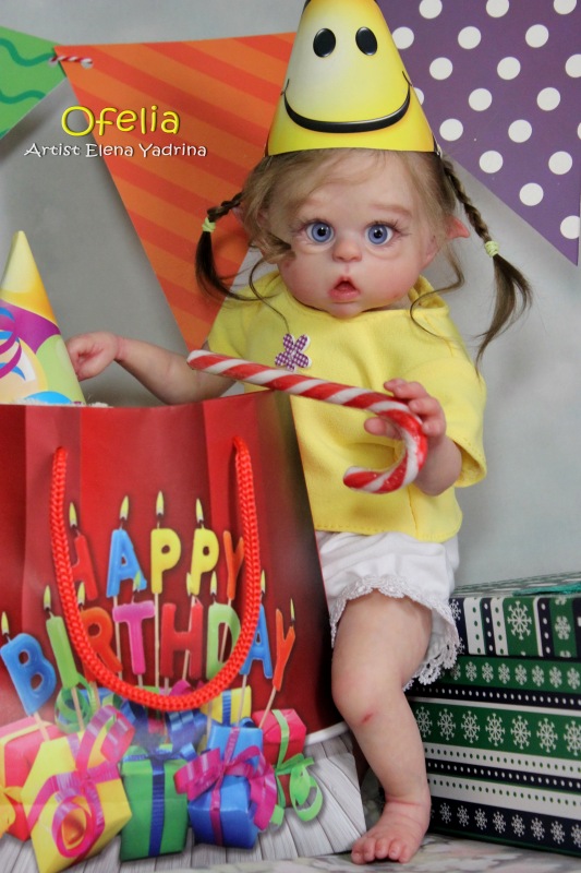 И снова Офелечка. Куклы реборн Елены Ядриной (фото 2)