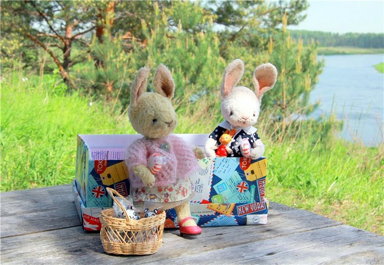 Заюшка Таточка. Авторская ручная работа Труничевой Ирины (фото 10)