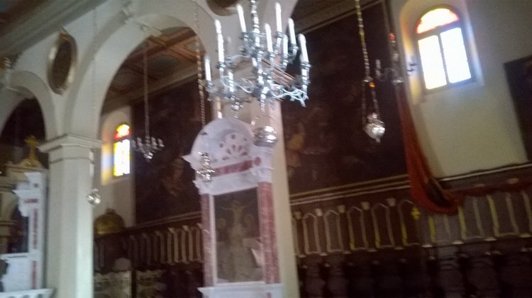 Посещение храма Панайя Спилиотисса («Богородицы в пещерах»), Святой Феодоры